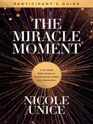 cover image of The Miracle Moment Participant's Guide